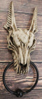 Ancient Egyptian Anubis Guardian God Of The Dead Skull Decorative Door Knocker