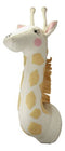 Ebros Fiona Walker England Handmade Organic Girl Giraffe Head Wall Decor Large 26.5"H