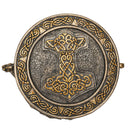 Norse Viking Knotwork Thor Hammer Mjolnir Dragon Longship Decorative Jewelry Box