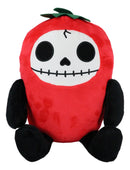Red Hot Chilito Pepper Furrybones Skeleton Plush Toy Doll 8.5"H Furry Bones
