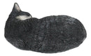 Realistic Sleeping Tuxedo Black and White Cat 10" Feline Pet Pal Kitten Figurine