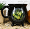 Wicca Sabbats Wheel of The Year Mabon Dragon Heat Color Changing Cauldron Mug