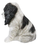 Ebros Lifelike Pet Pal English Cocker Spaniel Dog Puppy Sitting Figurine 5.75"H