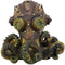 Ebros Gift Steampunk Octopus Marauder Cyborg Infantry Decorative Box Figurine 5.5"H
