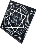 Ebros Occult Heptagram Star Summon The Spirits Cork Backed Coaster Set of 4