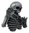 Thriller Graveyard Morbid Clawing Skeleton Wall Decor Dead Skull Hanging Statue