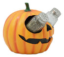Ebros Spooky Halloween Pumpkin Salt and Pepper Shakers Set Figurine Holder