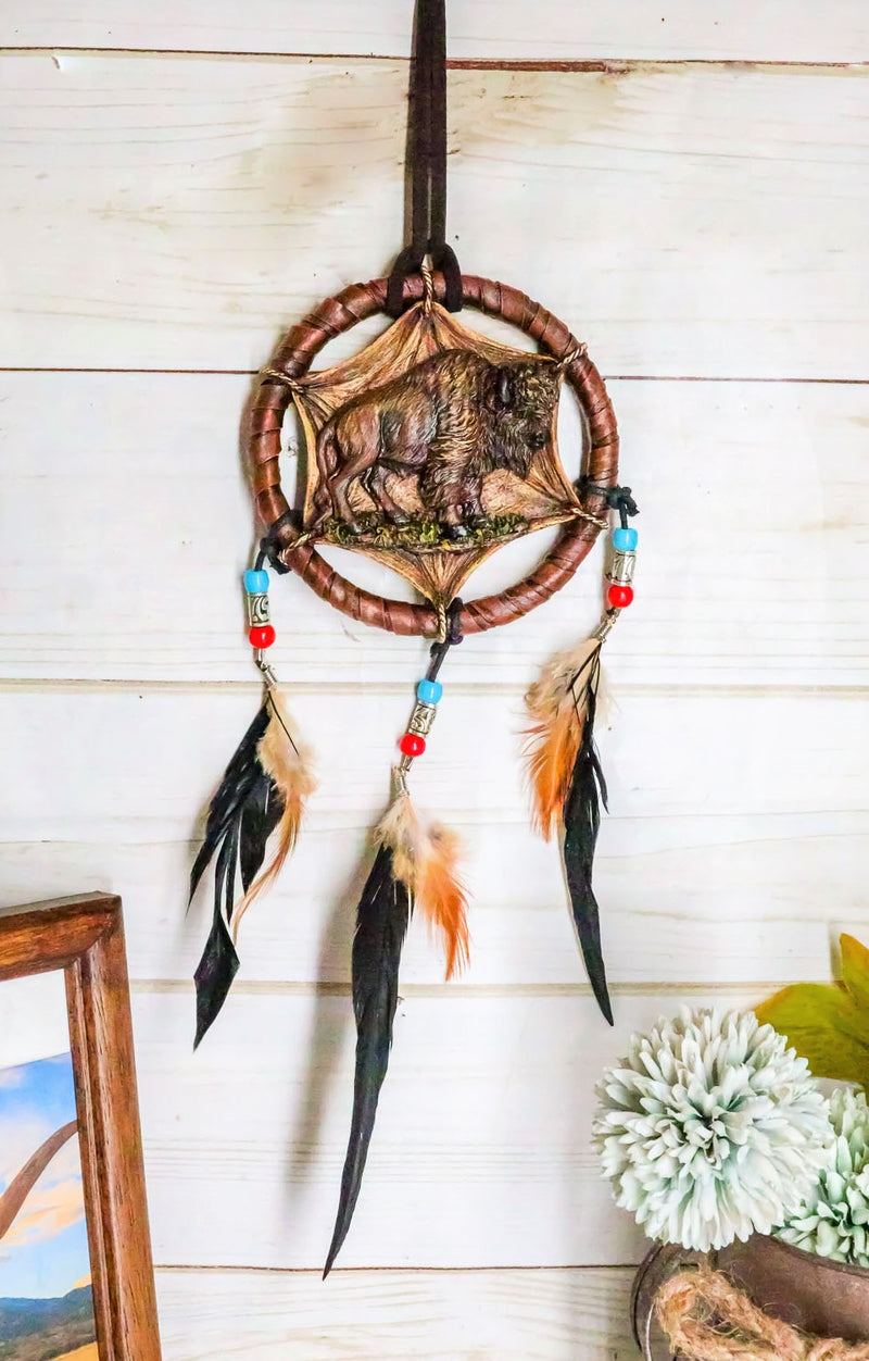 Native Indian Turquoise Raven Ring Dreamcatcher Wall Hanging Decor Dream  Catcher