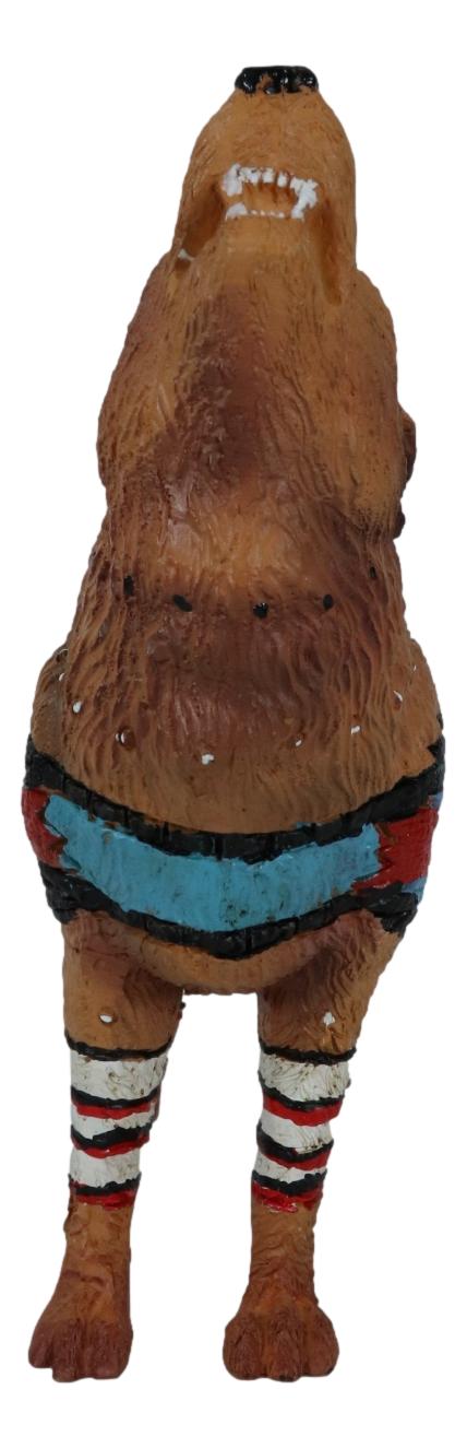 The Wolf Spirit Collection Totem Wolfpack Figurine Howling Wolf 6.25"L