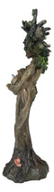 Tree Woman Gaia Dryad Ent Native Earth Goddess Hugging Nest With Birds Figurine