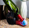 Ebros Festive Gobbler Wild Turkey Wine Holder Wine Bottle Caddy Figurine 9.5"L