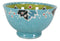 Ebros Set of 4 Luxury Ottoman Style Textured Dining Bowls 5.75"Diameter Made Of Ceramic Ideal For Home Decor Dinnerware & Giftware (Four Seasons)