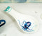 Nautical Blue And White Sea Octopus Ceramic Kitchen Utensil Holder Spoon Rest