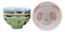 Ebros Made In Japan Whimsical Giant Panda In Pastel Colors Porcelain Bowls 4 Piece Set