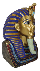 Ancient Egyptian 9 Inch Height King Tut Burial Mask Bust Figurine Resin Statue