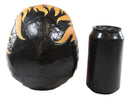 Ghost Rider Flame Hot Rod Skull with Open Jaws Cigarette Ashtray Figurine 6.5"H