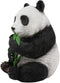 Ebros China Giant Panda Bear Cub Baby Eating Bamboo Statue 6.5" H Figurine