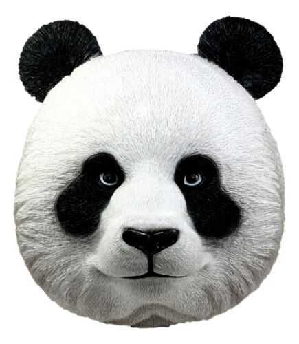 Kung Fu Master Po Large Giant Panda Bust Wall Decor Plaque 12.75"Tall Taxidermy