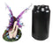 Ebros Enchanted Garden Meadows Blue Peony Fairy With Purple Wings Sunbathing Figurine