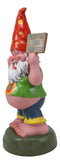 Ebros Free Spirited Hippie Garden Old Fat Mr Gnome Statue Keep On The Grass