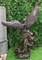 Ebros 45" Tall Grand Saint Michael The Archangel Slaying Satan Lucifer Statue - Ebros Gift