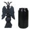 Faux Stone Grey Sabbatic Goat Idol Baphomet Sigil Pentagram Figurine 6.5"H