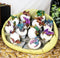 Ebros Set of 12 Wyrmling Dragons in Eggs Figurine Miniatures with Dragon Egg Display Set Colorful Fantasy Egg Hatchling Figurines Set of 12 Dungeons and Medieval Alchemy Fantasy Dragon Collectibles