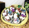 Ebros Set of 12 Wyrmling Dragons in Eggs Figurine Miniatures with Dragon Egg Display Set Colorful Fantasy Egg Hatchling Figurines Set of 12 Dungeons and Medieval Alchemy Fantasy Dragon Collectibles