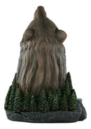 Ebros Howling Alpha Wolf Bust With White Pup By Pine Trees Forest Woodlike Figurine