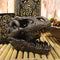 Faux Taxidermy Tyrannosaurus Rex T-rex Dinosaur Head Fossil Small Skull Figurine