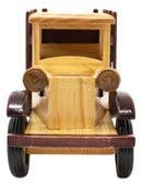 Hand Made Wood Retro Classic Style Model TT Pick Up Truck Wine Holder Figurine