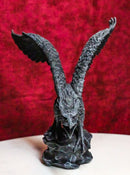 Winged Gothic Stone Griffon Griffin Eagle Lion Gargoyle Roaring Figurine