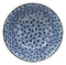 Ebros Gift Blue And White Ming Style Floral Petals Ceramic Bowls Pack Of 3 Ramen Pho Soup Bowl Set 32oz 8"Diameter Made In Japan