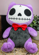 Furry Bones Skeleton Flappy The Bat With Red Bow Tie Plush Toy Doll Collectible
