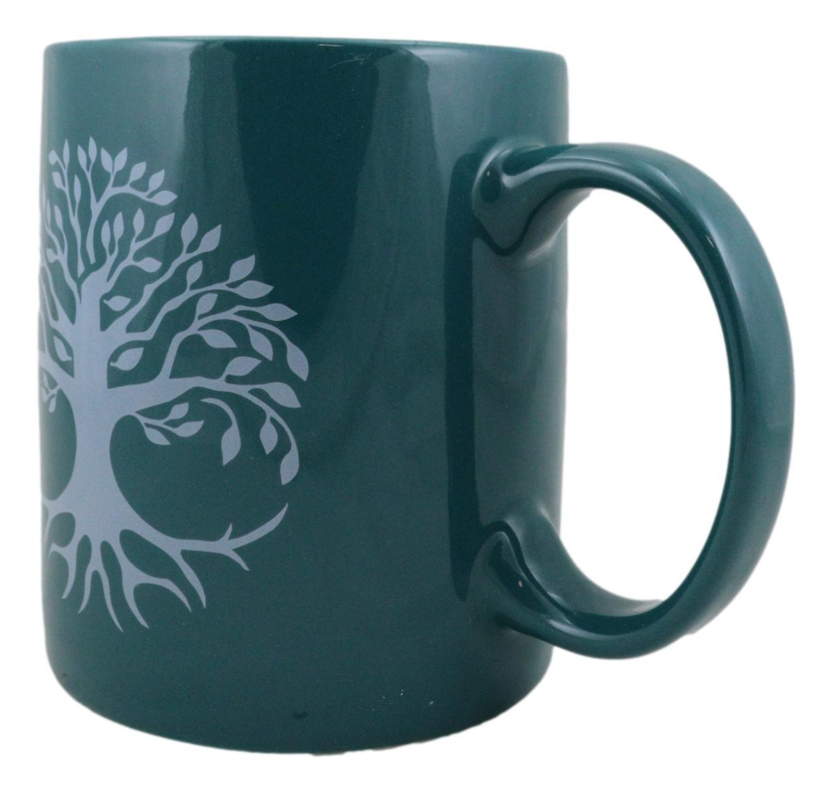 Pack Of 2 Wicca Celtic Tree Of Life Sacred Geometry Bone China Coffee Mug Cups
