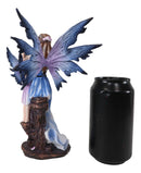 Ebros Motherhood Maternity Fairy Mother Fixing Flower Girl Daughter Hair Figurine 8"H