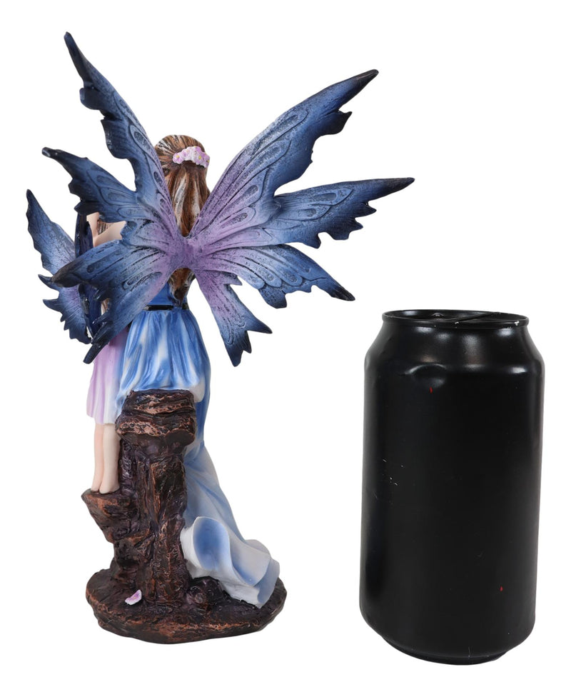 Ebros Motherhood Maternity Fairy Mother Fixing Flower Girl Daughter Hair Figurine 8"H