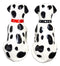 Black And White Spotted Dalmatian Dogs Puppies Magnetic Salt Pepper Shakers Set