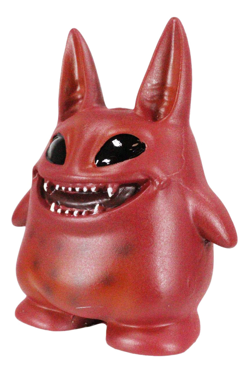 Underbedz Red Devil Fire Ball Blaster Umbie Monster Mini Collectible Figurine