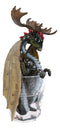 Cocktail Spirit Drunken Vodka Elk Moose Dragon Statue Fantasy Decor Figurine