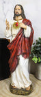 Sacred Heart of Jesus Statue 11" H Roman Catholic Christus Christ Figurine