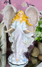 Beautiful Seraphim Angel of Purity With Doves Figurine First Communion Gift