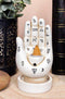 Wicca Fortune Teller Chirology Palmistry Hand Palm Backflow Incense Burners Set