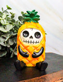 Ebros Furrybones Skeleton Fruity Pina Tropical Pineapple Figurine 3.25"H