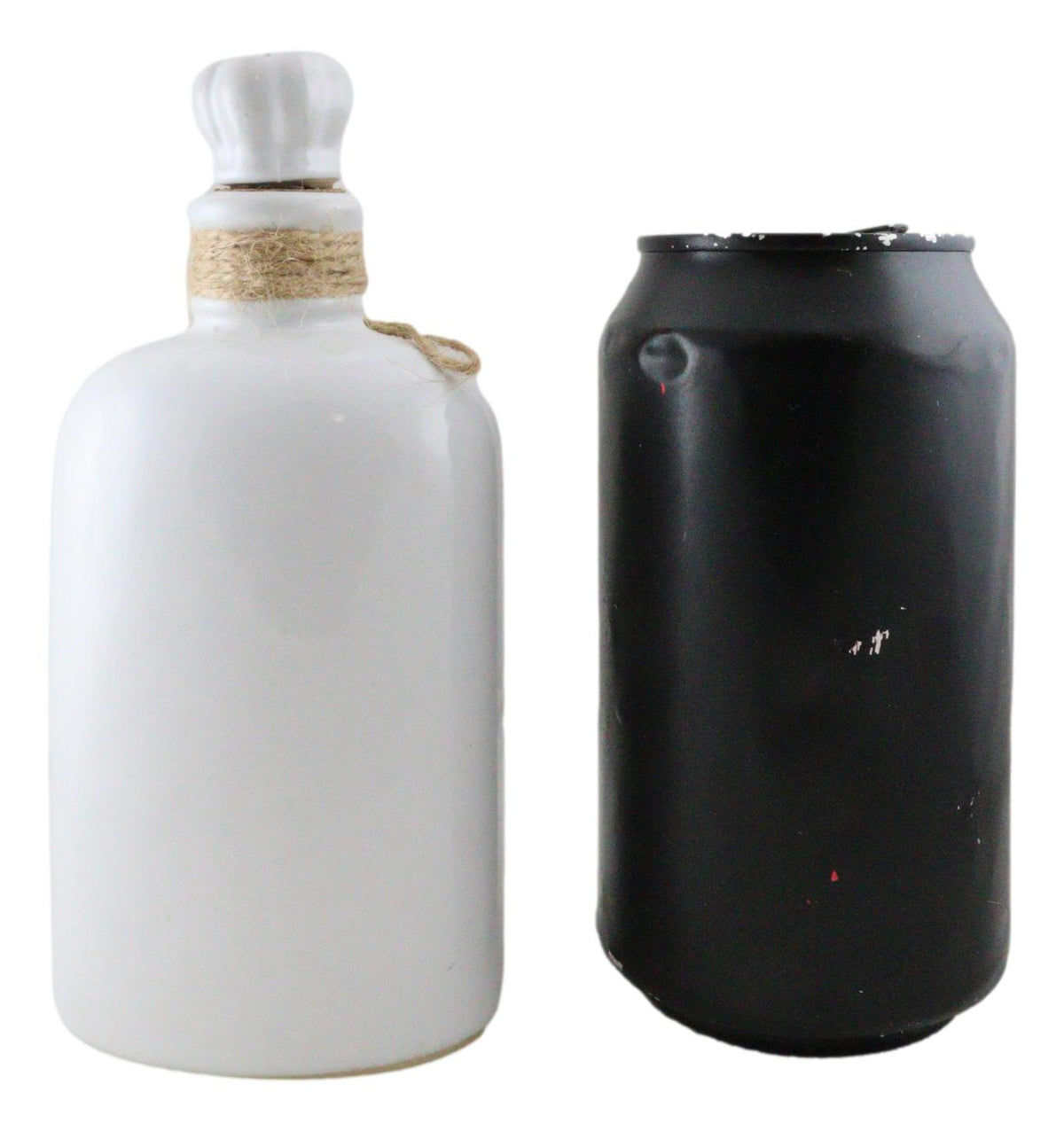 Ebros 5.5"H Ceramic Mad Doctor Small Container w/ Cork Lid (Witches Brew Raven) - Ebros Gift