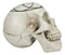 Gothic Sacred Geometry Seed Of Life Earth Creation Cosmic Energy Skull Figurine