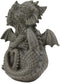 Ebros Romantic Valentines Baby Garden Dragons Cuddling Tight Statue 5.25" Tall