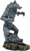 Ebros Gothic Werewolf Tea Light Candle Holder Statue Lycan Wolf Man Figurine