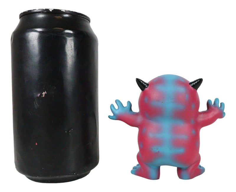 Underbedz Bellye Scary Tie Dye Cyclops Eye In Belly Sharp Fangs Monster Figurine