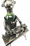 Ebros Chiropracter Treating Child Patient Steel Metal Wine Bottle Holder Storage